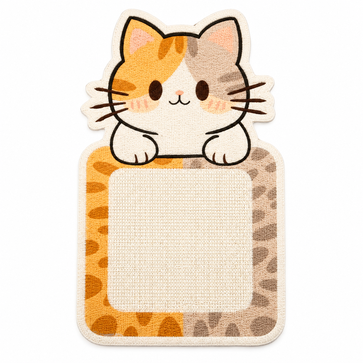 Calico Cat self-adhesive scratching mat for walls and furniture