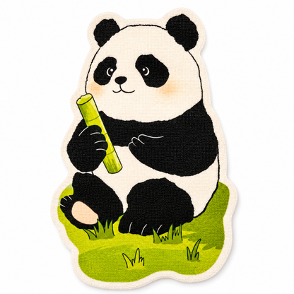 Panda self-adhesive wall scratching mat
